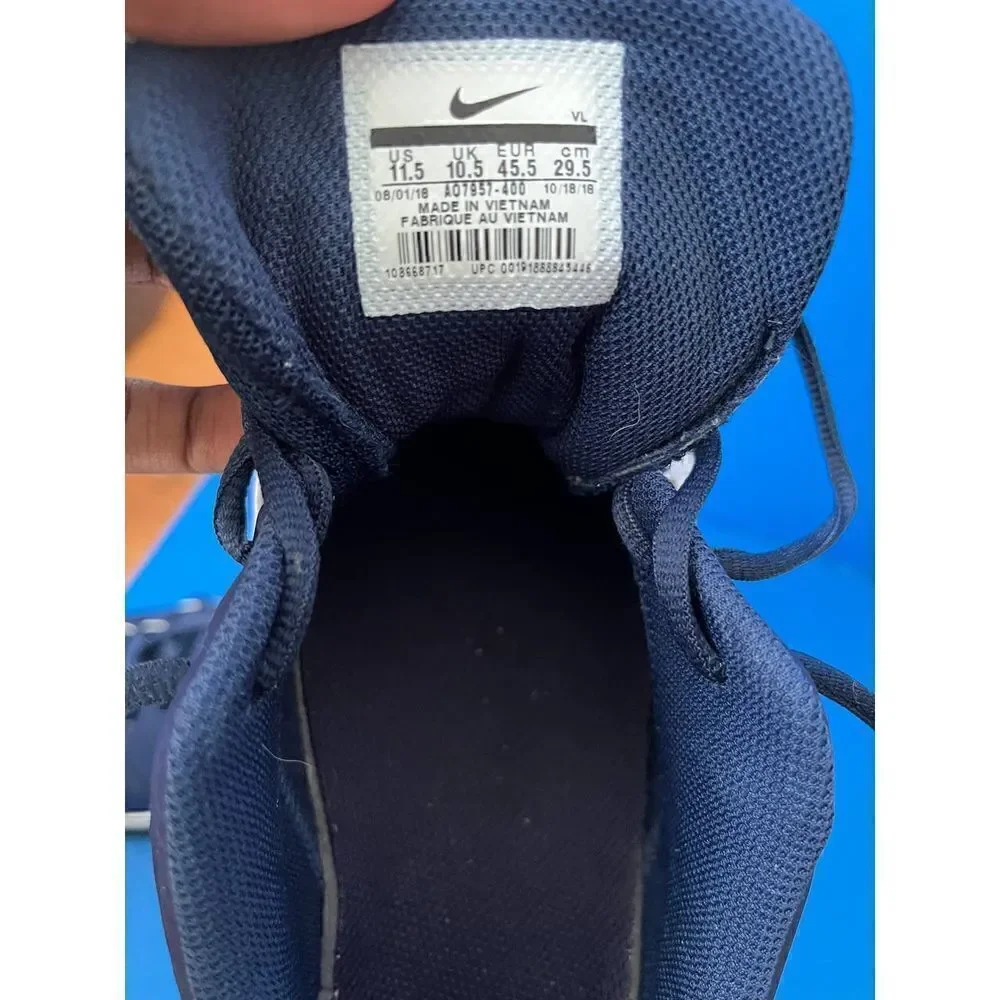Nike Lunarlon A07957-401 Blue & White Size 11.5